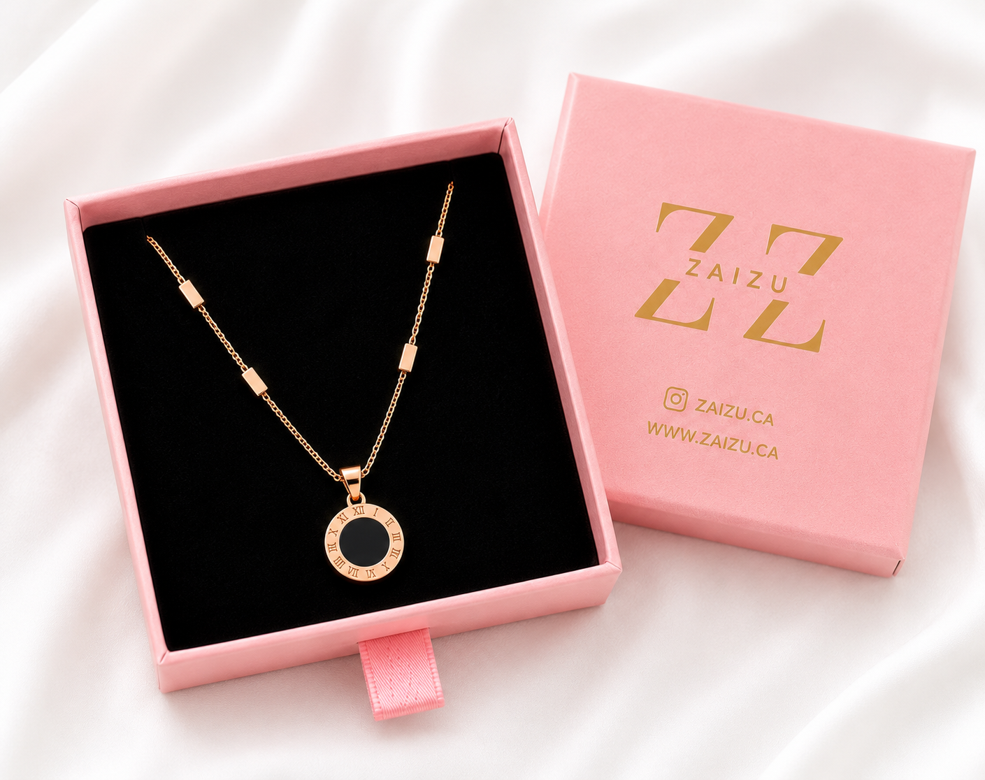 Day & Night Rose Gold Necklace
