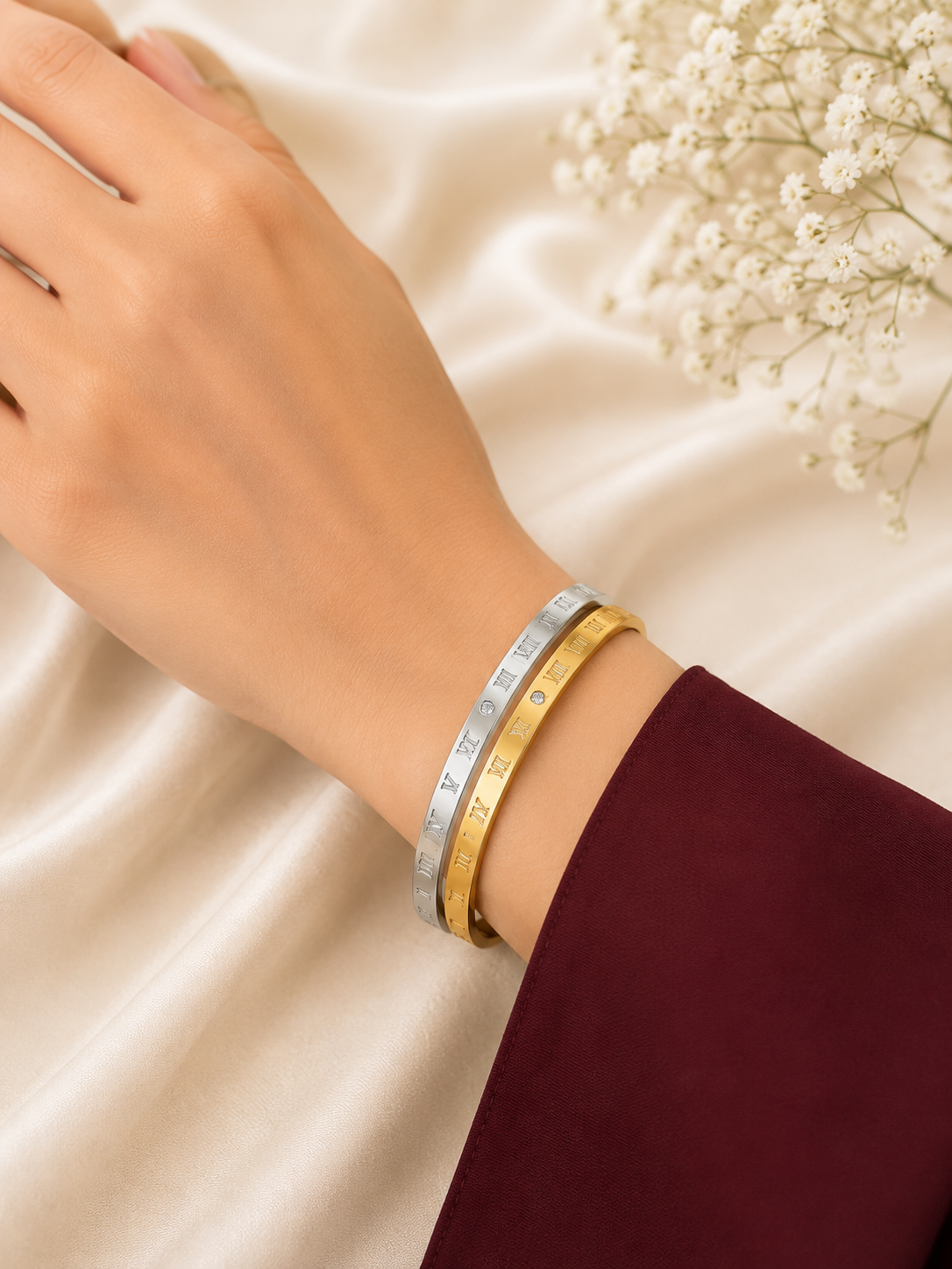 Roman Luxe Cuff Bangle