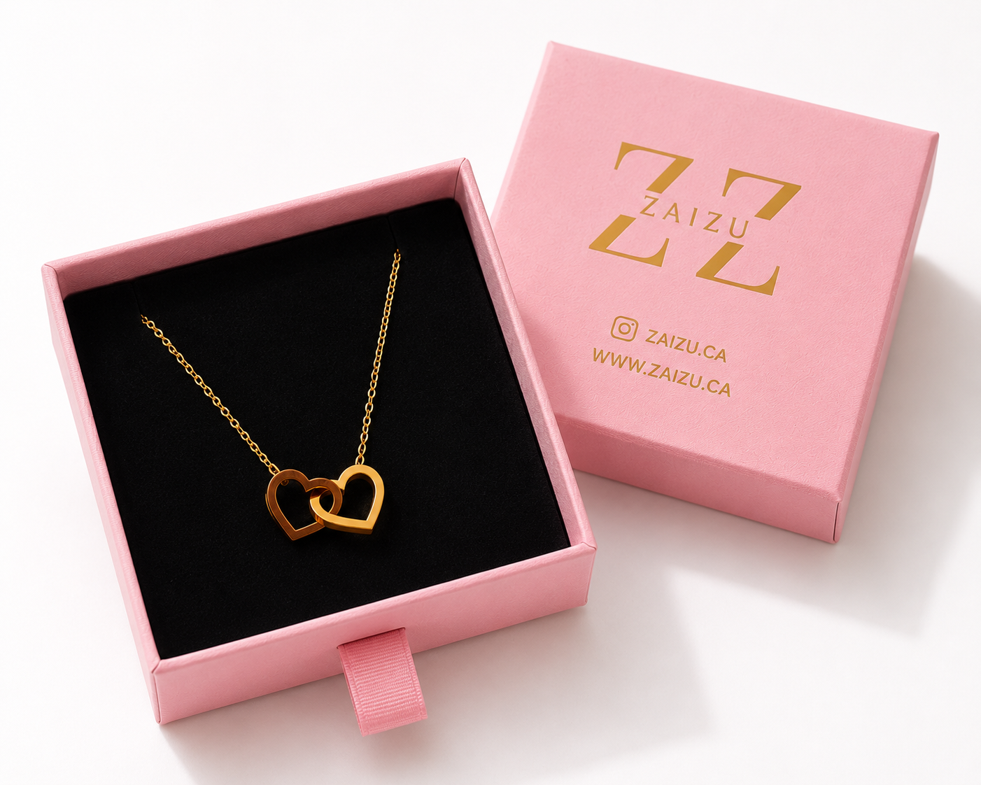 Forever Linked Heart Necklace