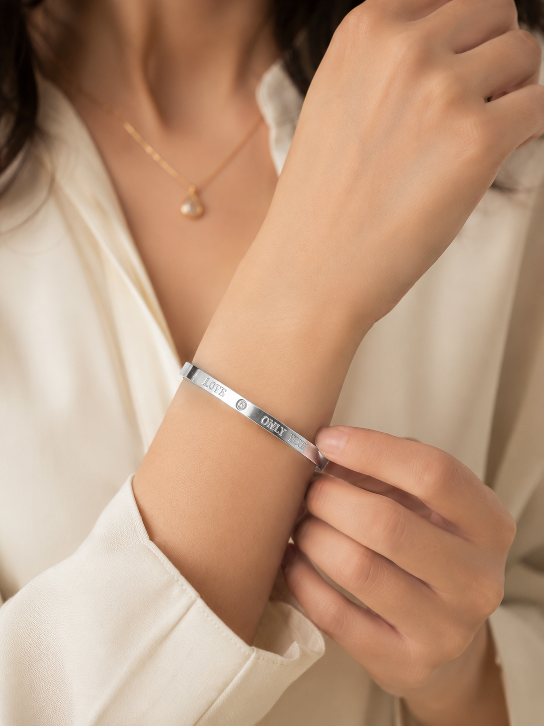 Forever Love Cuff Bangle