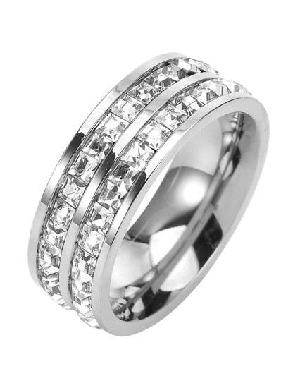 Infinity duo spark ring