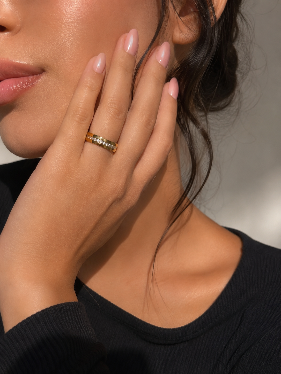 Pave Diamond Band Ring