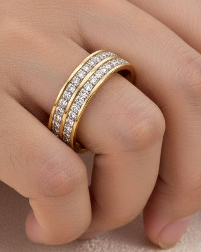 Infinity duo spark ring