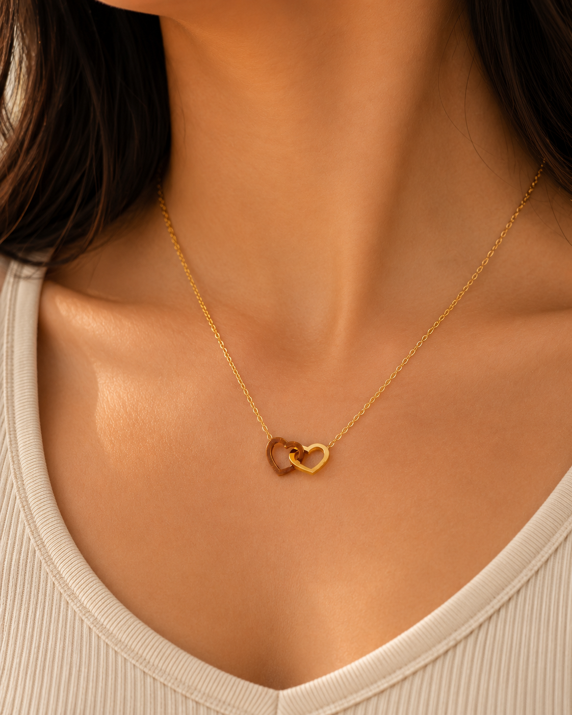 Forever Linked Heart Necklace