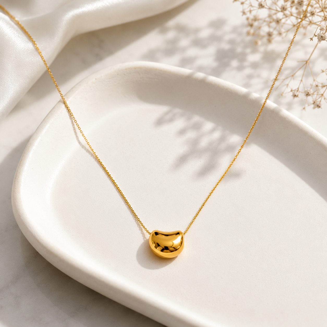 Puffy Heart Necklace