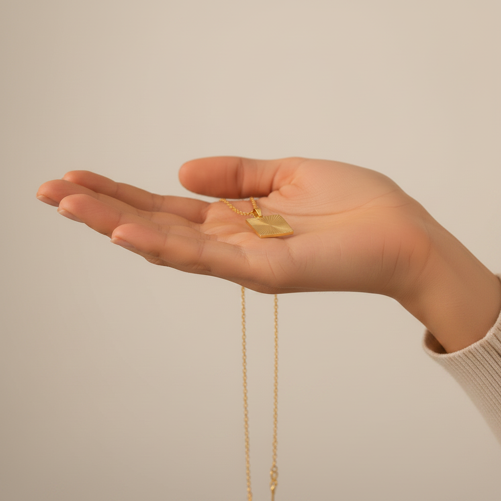 Sunray Charm Necklace