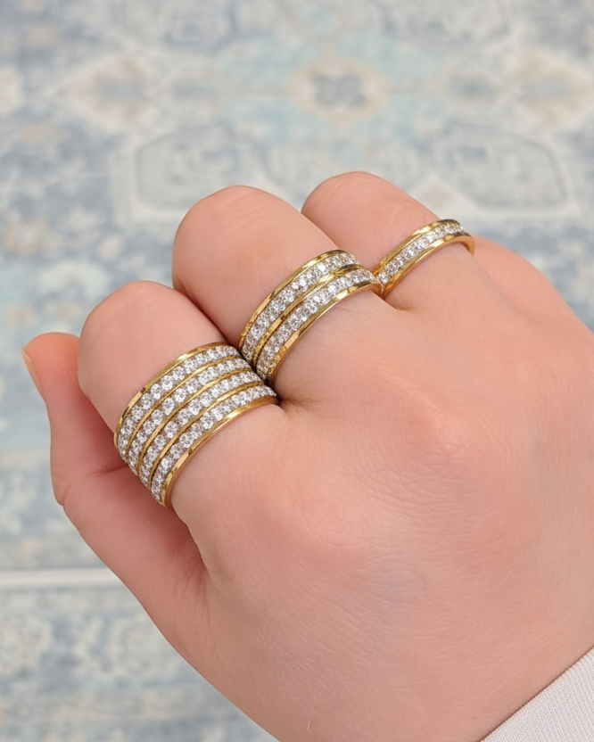 Infinity duo spark ring