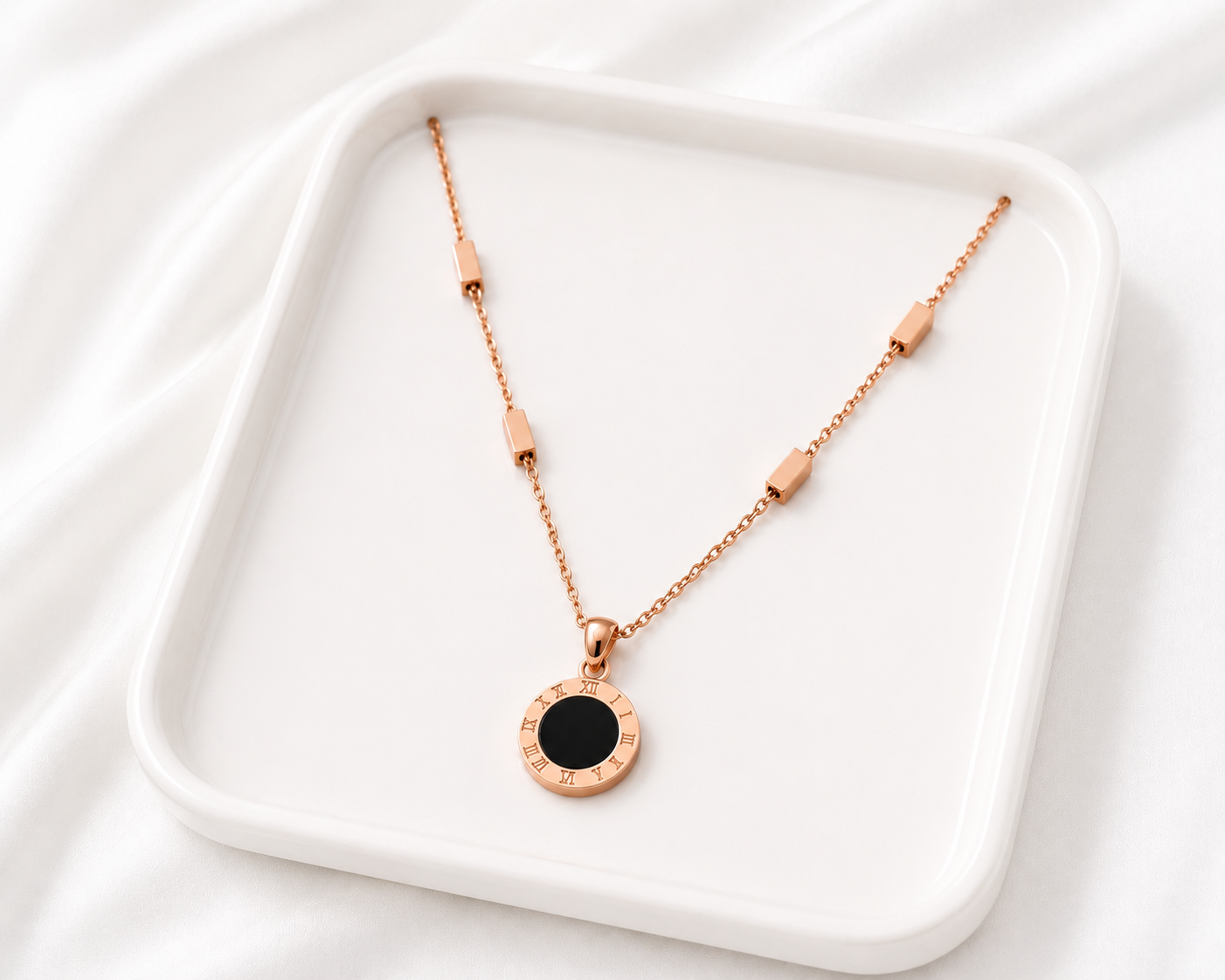 Day & Night Rose Gold Necklace