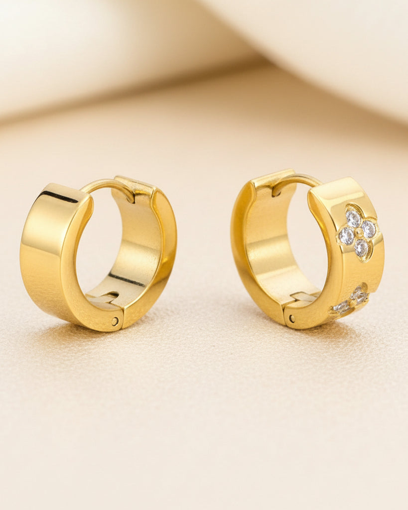 Clover Stone earrings