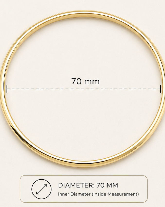 Ever gold Slim Bangle
