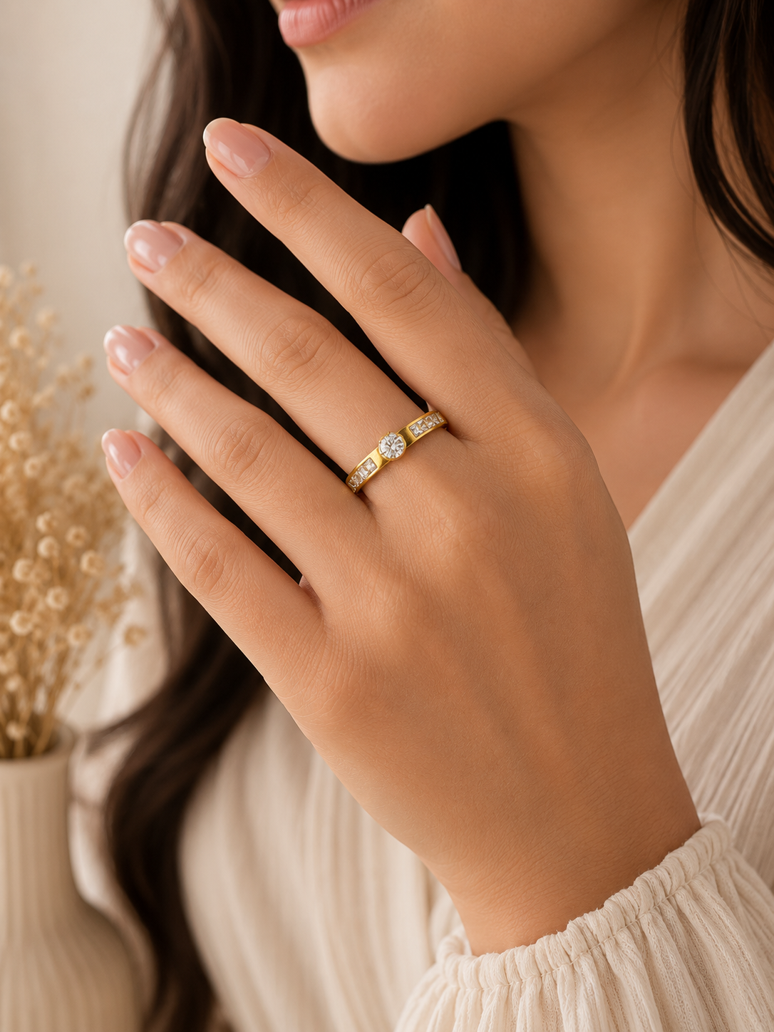Princess Cut Solitaire Ring