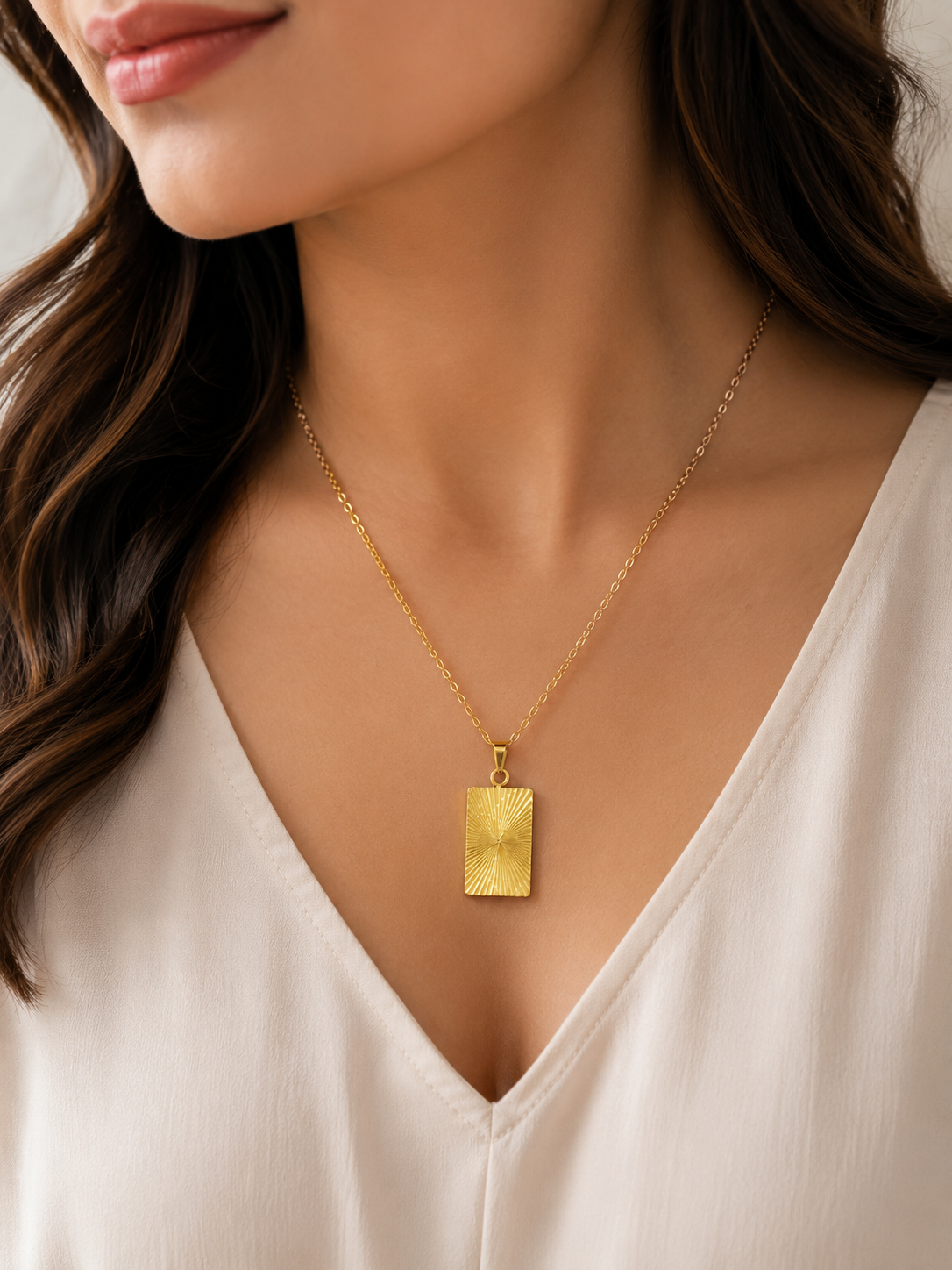 Golden Aura Gold Necklace