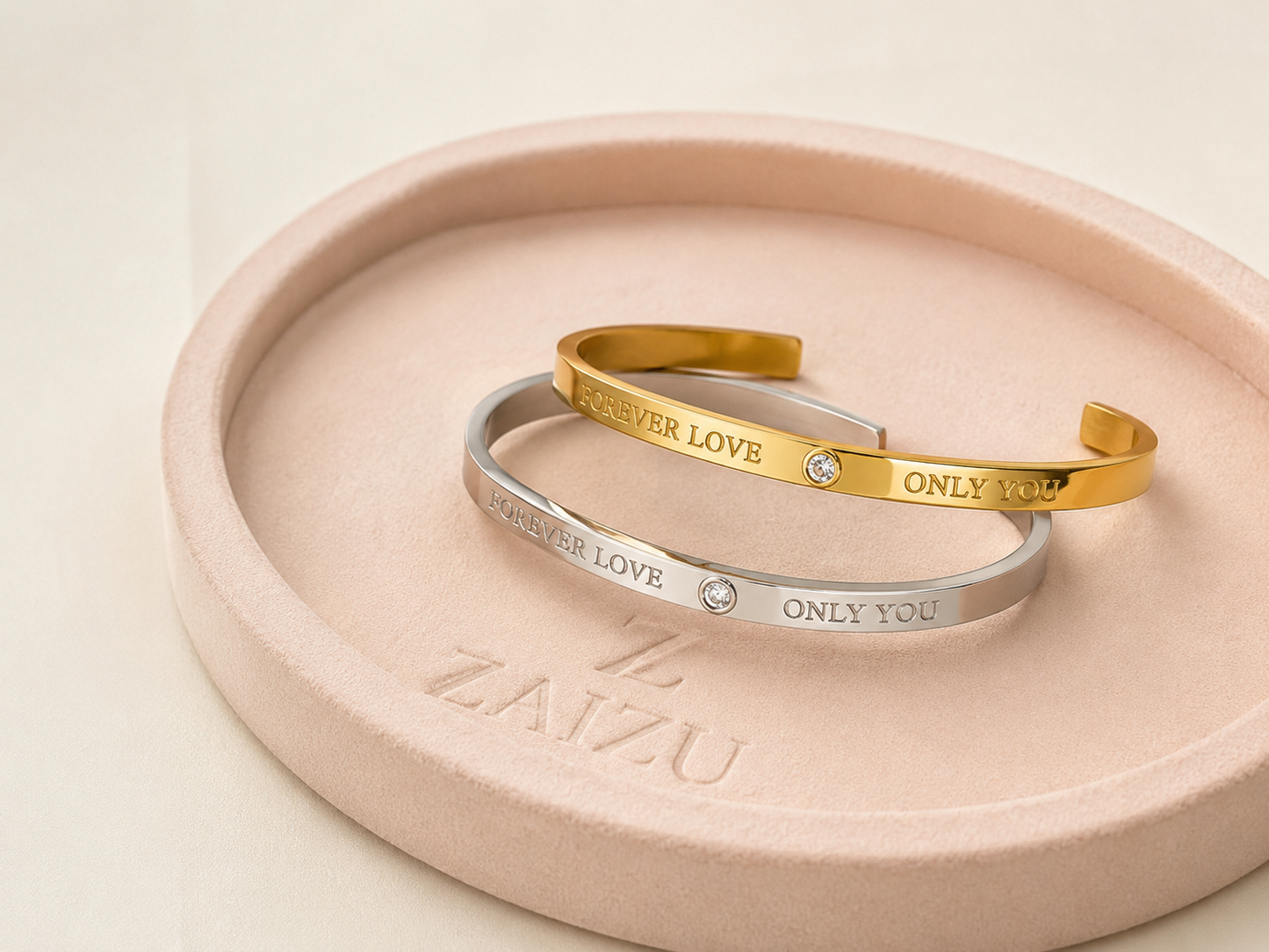 Forever Love Cuff Bangle