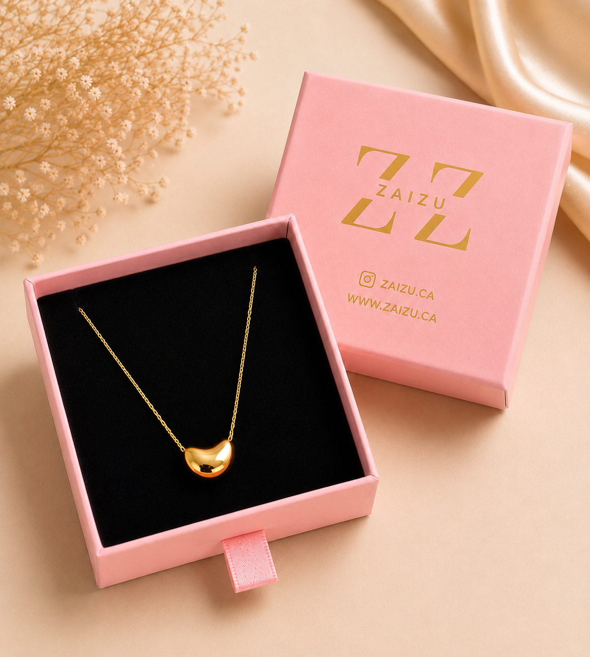 Puffy Heart Necklace