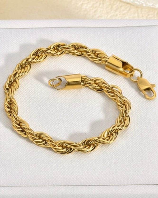 Rope chain bracelet