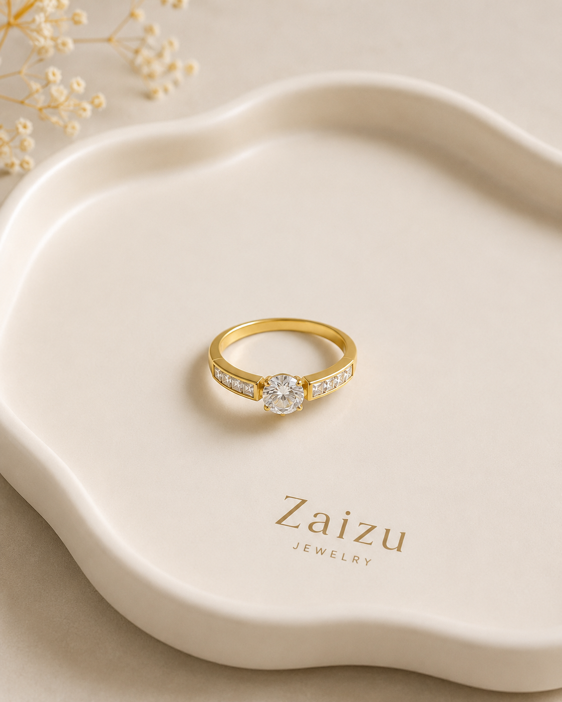 Princess Cut Solitaire Ring