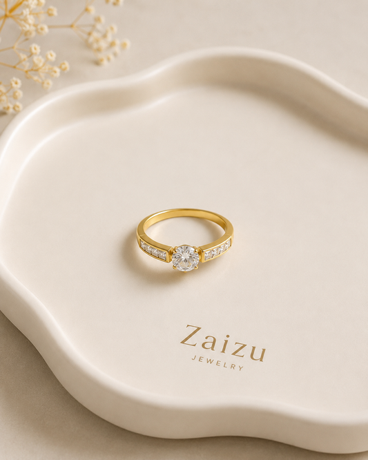 Princess Cut Solitaire Ring