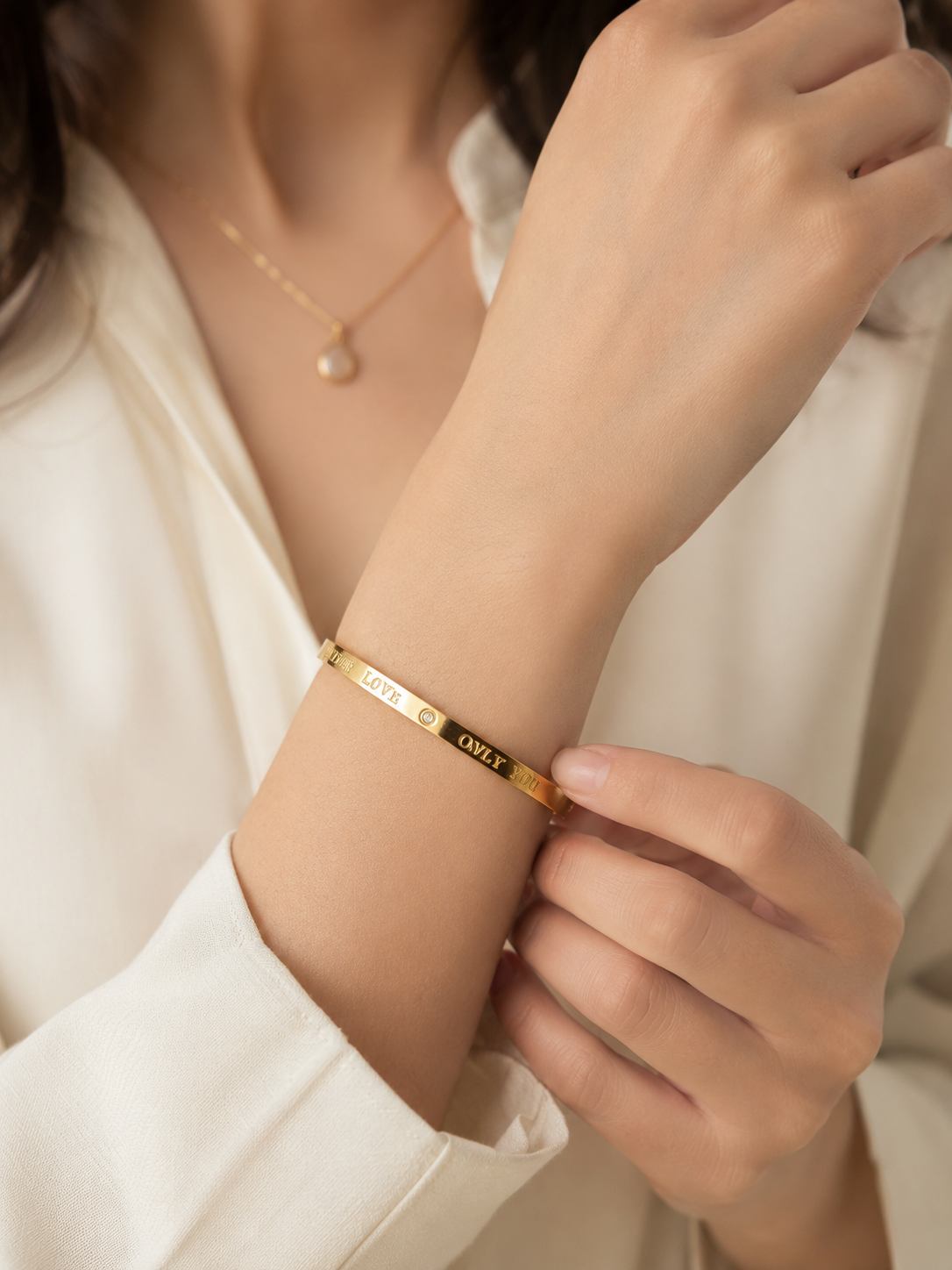 Forever Love Cuff Bangle