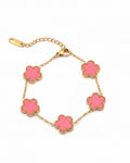 Flower Bracelet-Pink