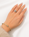 Everlight adjustable ring-Silver