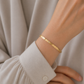 Ever gold Roman Cuff Bangle