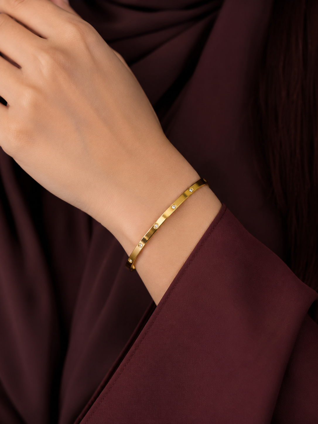 Cartier Thin Cut Bangle