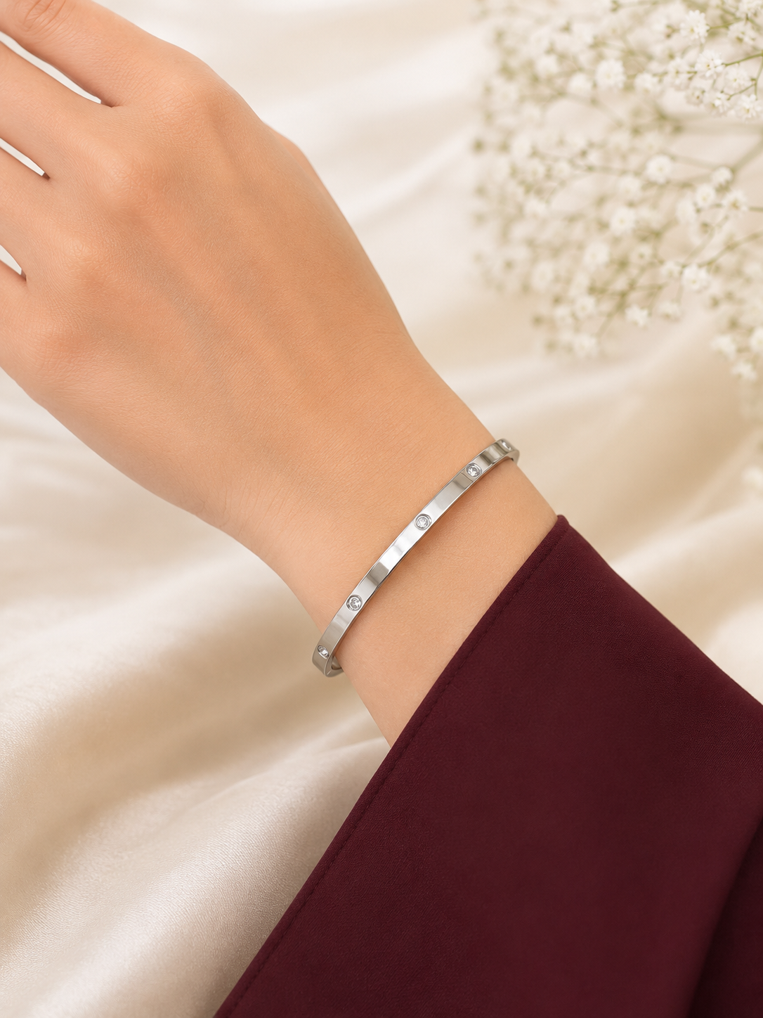 Cartier Thin Cut Bangle