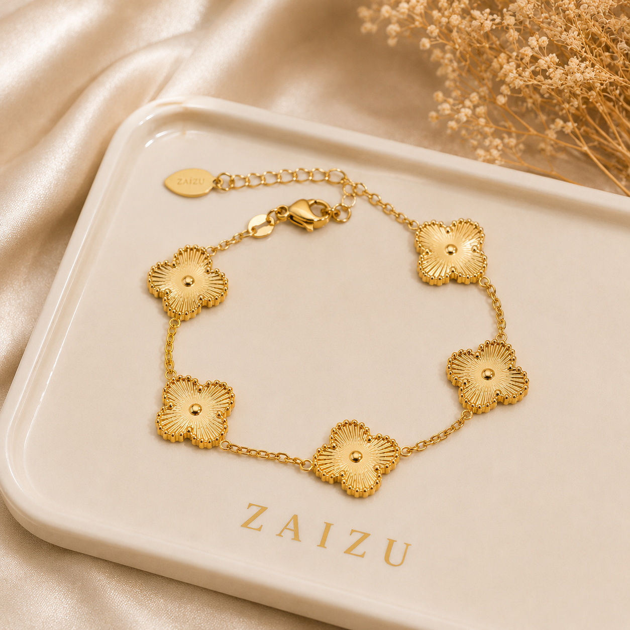 Clover Chain Bracelet