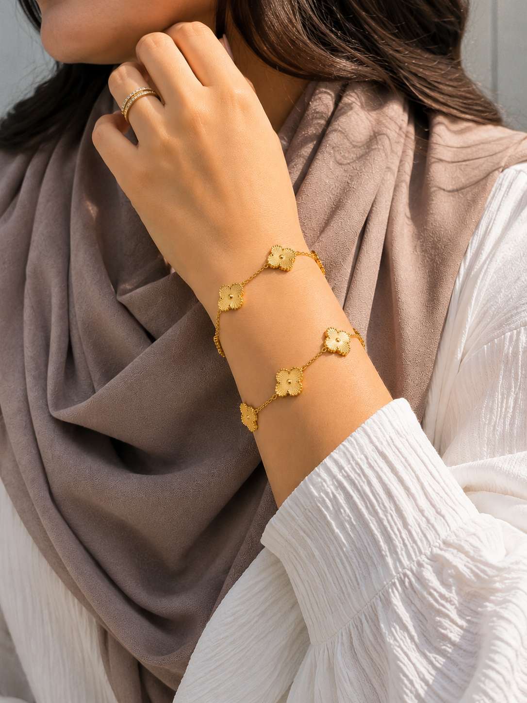 Clover Chain Bracelet